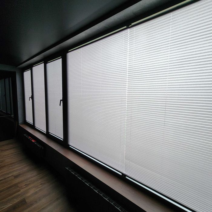 Jalyuzi жалюзи ПЛИССЕ без сверления