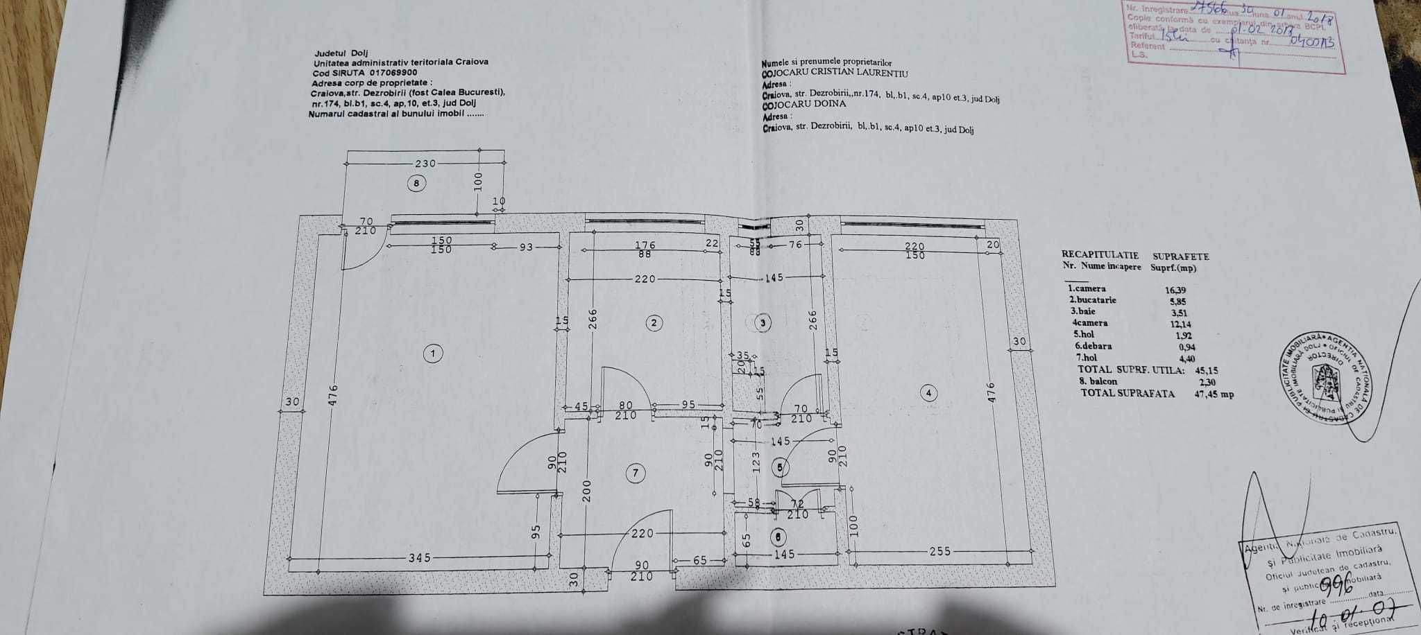 Investiție Apartament Decomandat 2 / Facultatea de Drept / Dezrobirii
