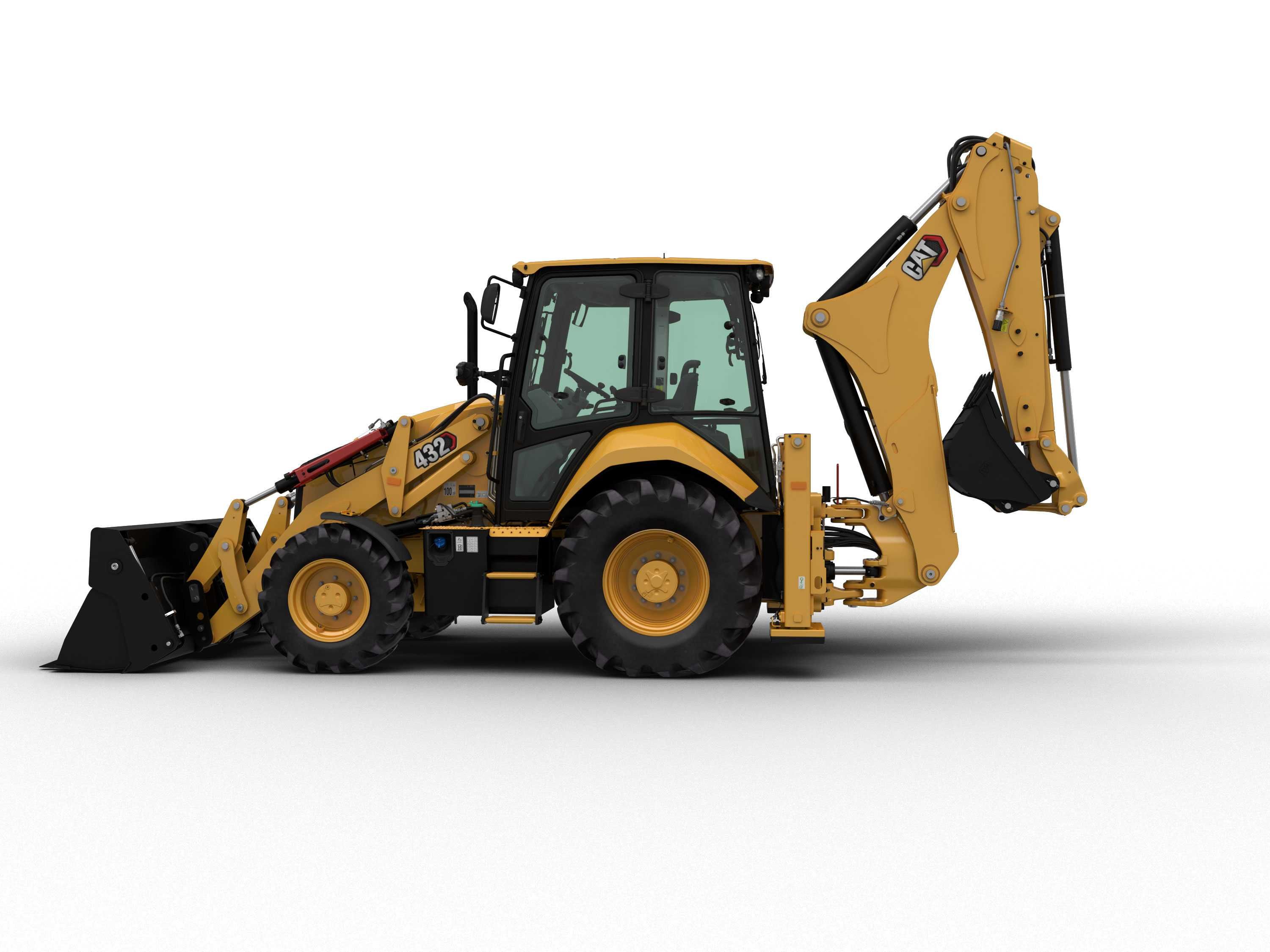Экскаватор-погрузчик CAT 432