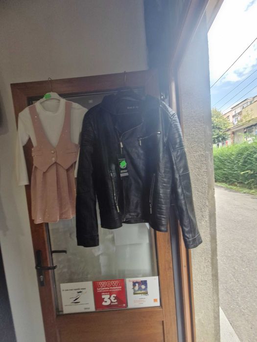 Geaca de piele barbat