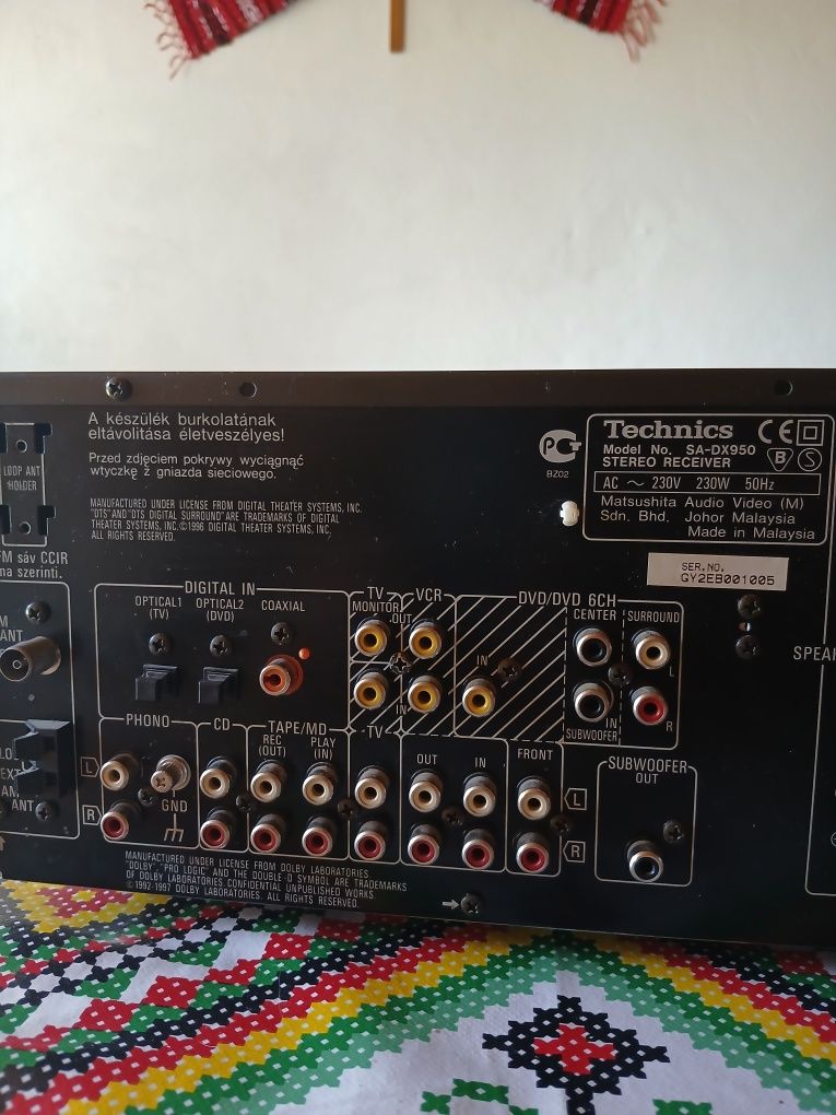 Amplituner/Receiver Technics SA-DX950