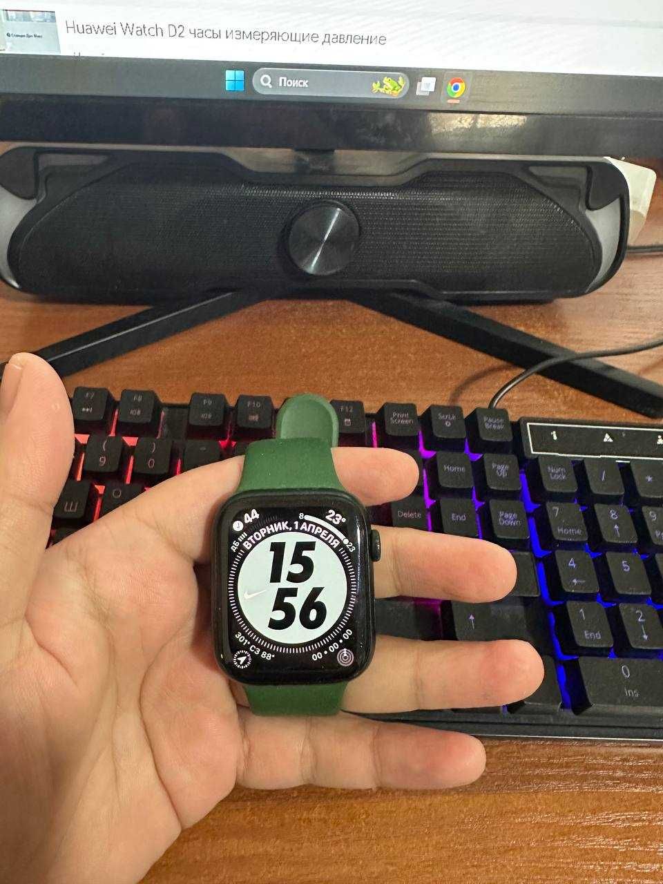 Apple Watch 7 green 45 mm ORIGINAL СРОЧНО