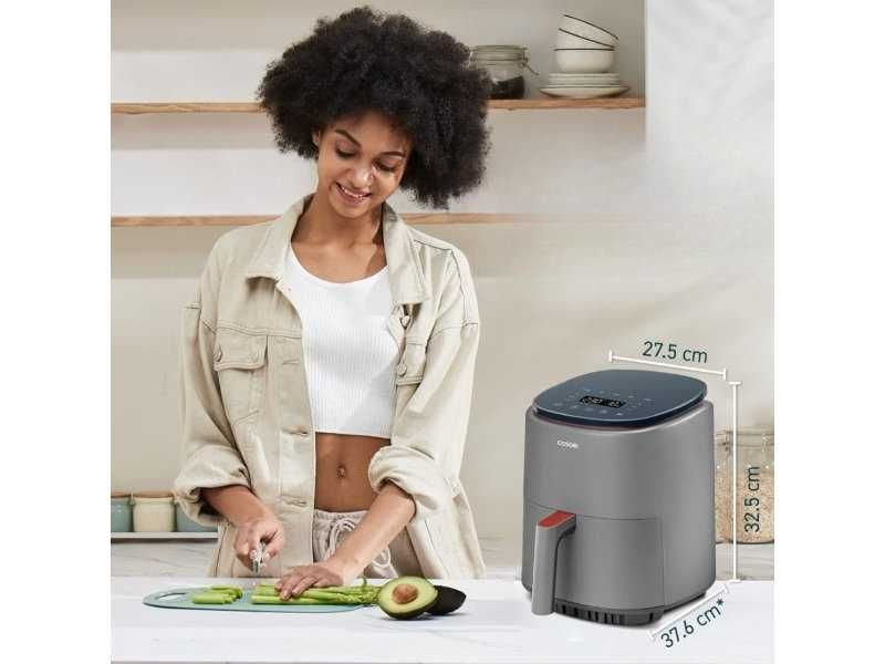 Еър Фрайър COSORI Lite CAF-LI401S 3.8L – Интелигентно и Бързо Готвене