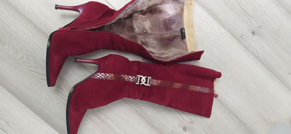 Продам сапоги зима на меху