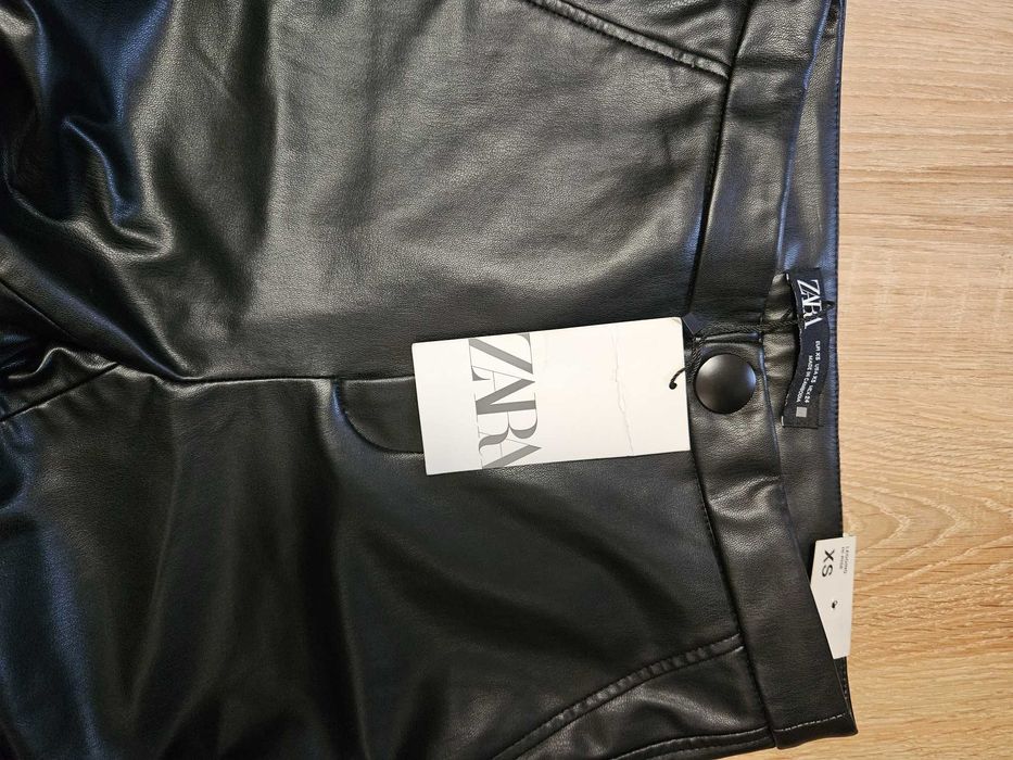 Кожен панталон Zara, размер XS