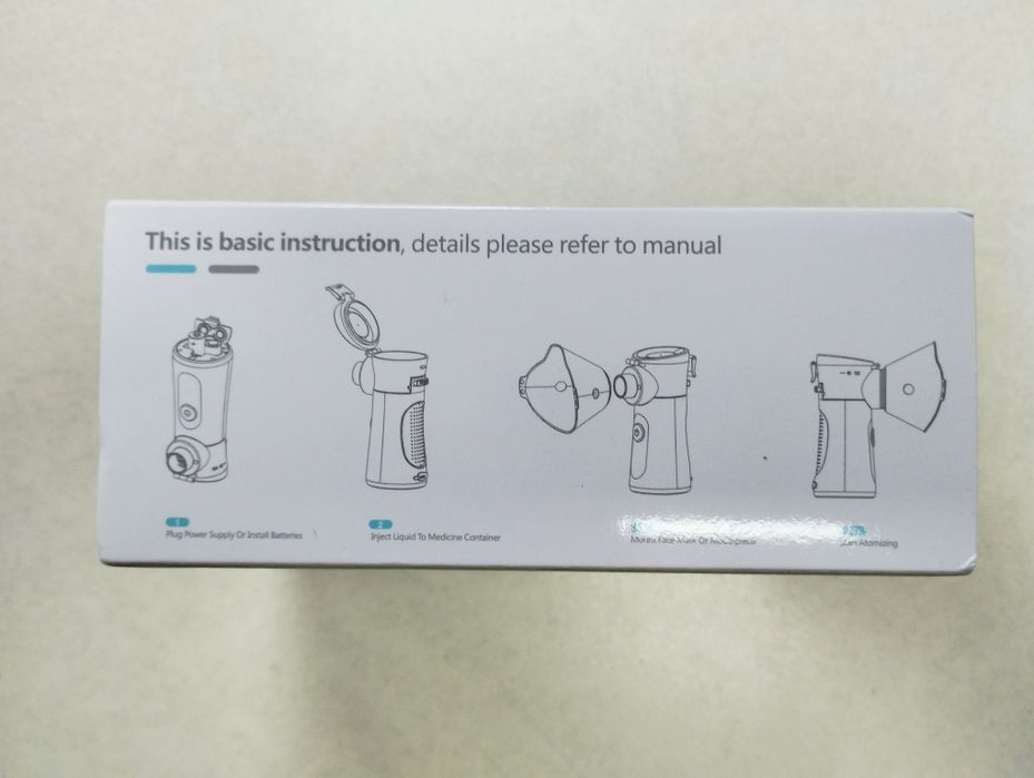 Aparat aerosoli/nebulizator portabil ultrasunete NOU