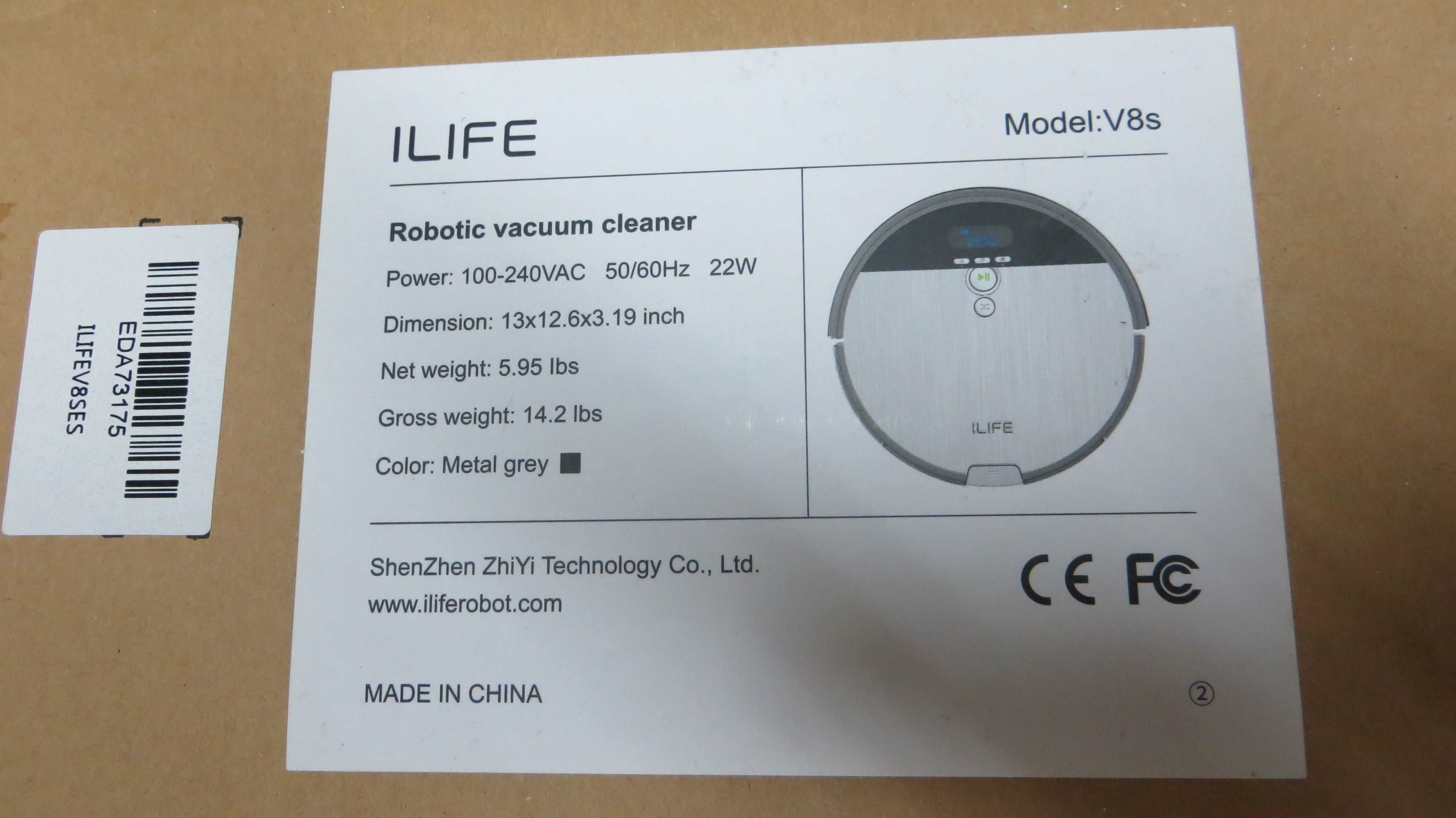 Прахосмукачка робот ILIFE V8s