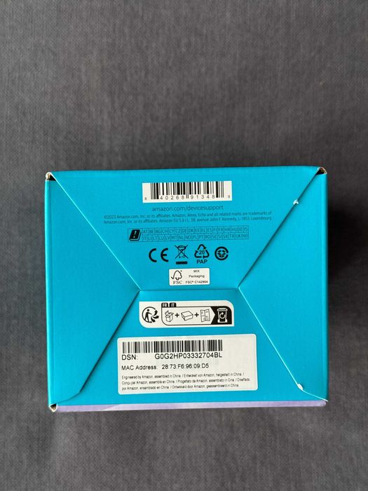 Boxa inteligenta Alexa Amazon Echo Pop, Violet