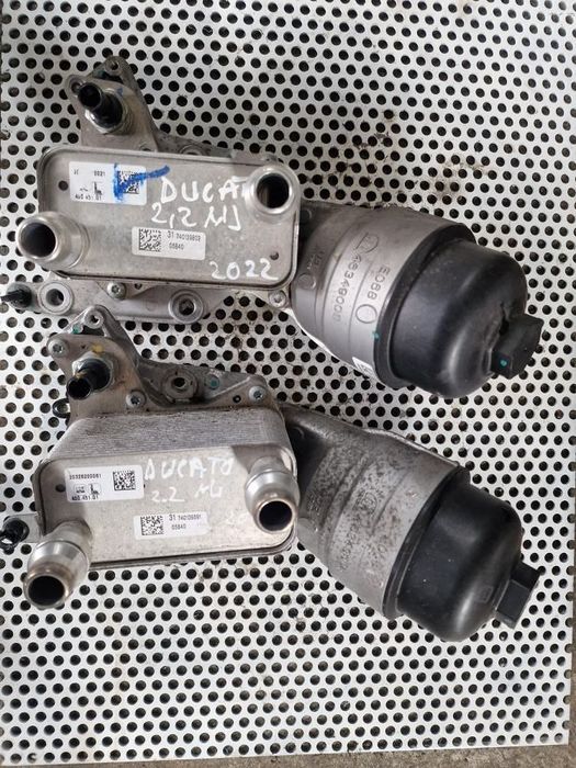 Racitor ulei cu carcasa filtru ulei Fiat Ducat,Citroen motor 2,2 multi