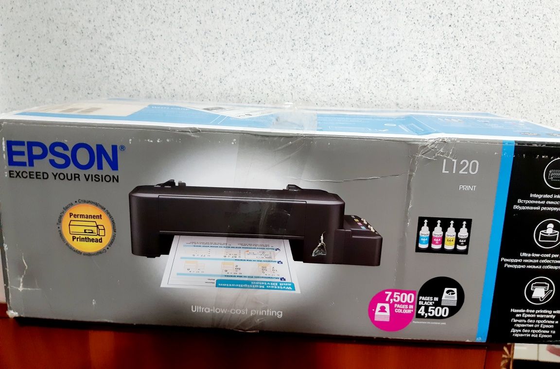 Принтер струйный цветной Epson