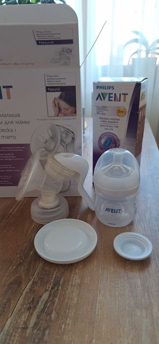 Ръчна помпа за кърма. Philips Avent. Използвана. Подарък към помпата