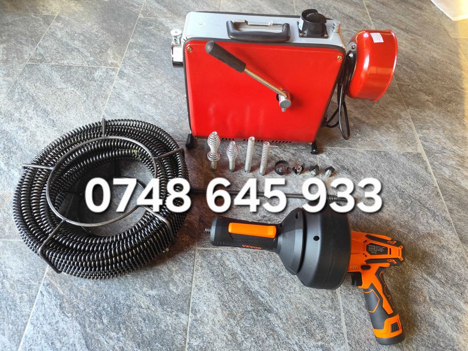 Desfundare / Desfundari canalizari baii bucatarii UTILAJ PROFESIONAL