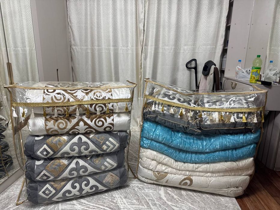 Чехол 2-шт для корпе и корпеше золотистый цвет