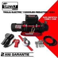 Troliu Grizzly Winch 13000lbs (5897kg) cablu sintetic