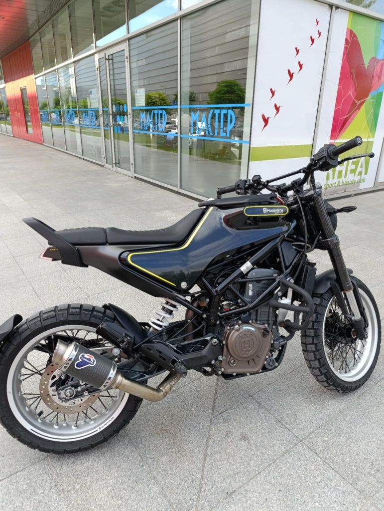 Мотор Husqvarna svartpilen 401