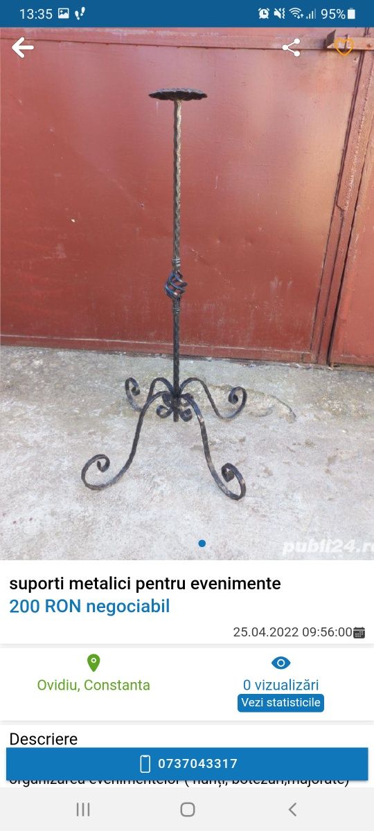 Suporți metalici