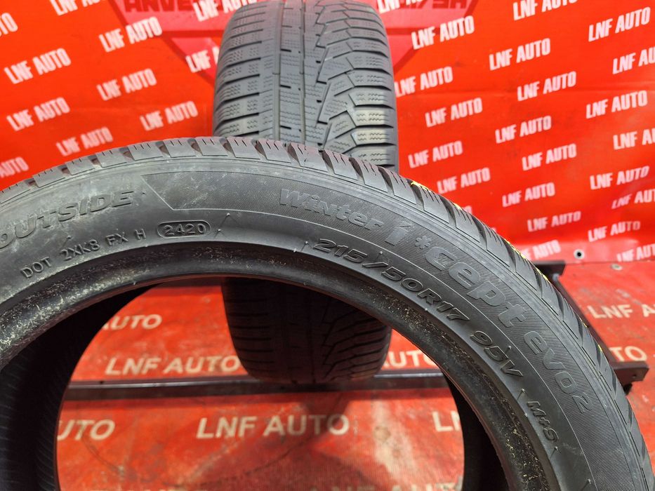 Anvelope de IARNA - 215/50/17 - HANKOOK - 5.59 MM - DOT 2020 !
