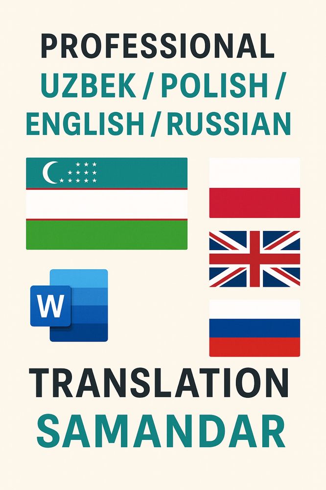 Tarjimon/Tłumacz/Translator/Переводчик