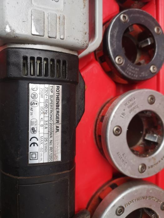 Електрическа Винторезачка Rothenberger Supertronic2000 до 2"