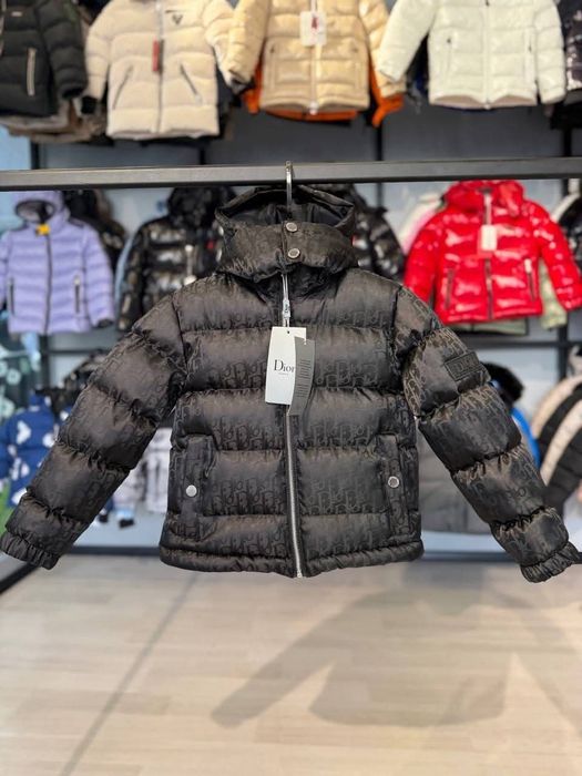 Детско зимно яке в три цвята