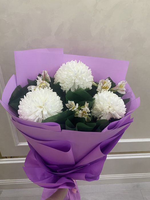 Цветы белый новый