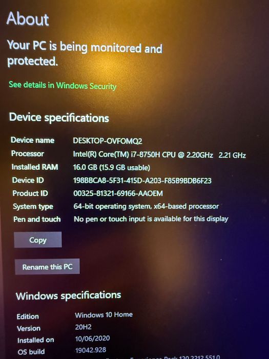 Лаптоп HP Omen 17.3