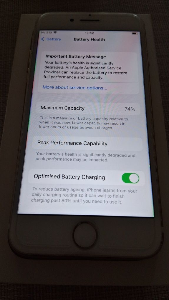 IPHONE 7 GOLD 32GB Много запазен