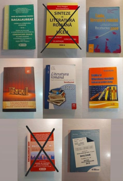 Manuale / Culegeri liceu, BAC și generală (clasele 5-12)