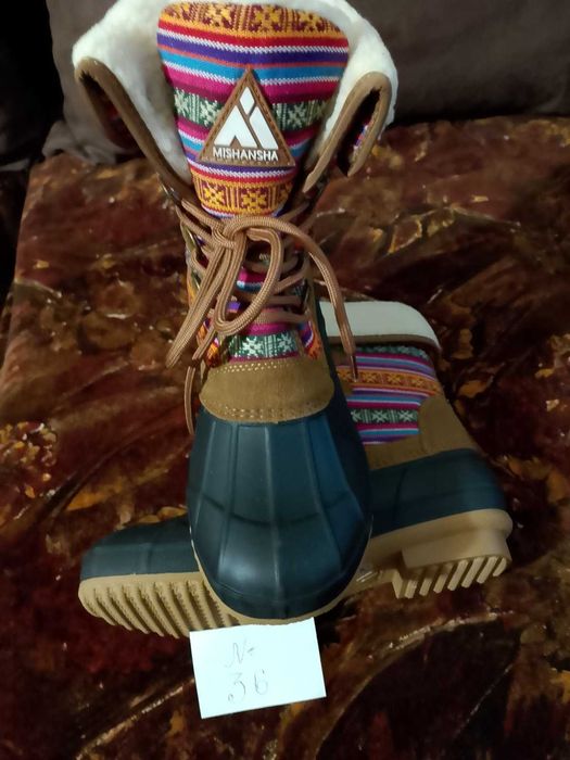 Дамски ботуши с подплата