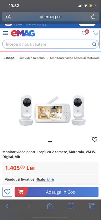 Camere video , sterilizator ,incalzitor si carusel patut