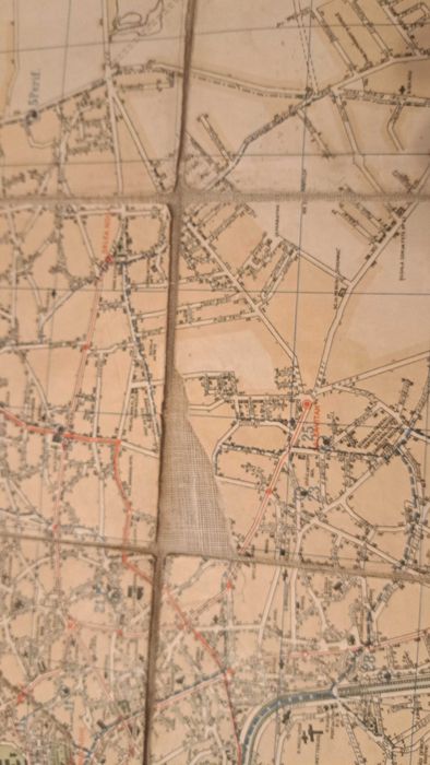 Harta veche,Planul Bucurestiului 1921