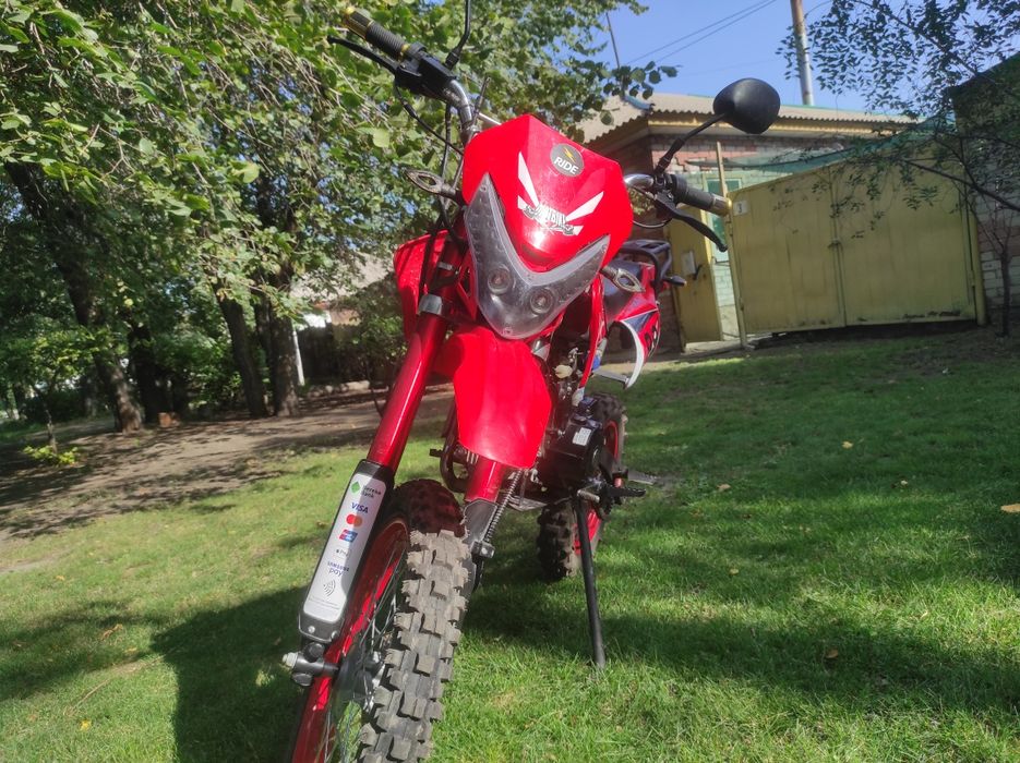 Питбайк 125 кубов.