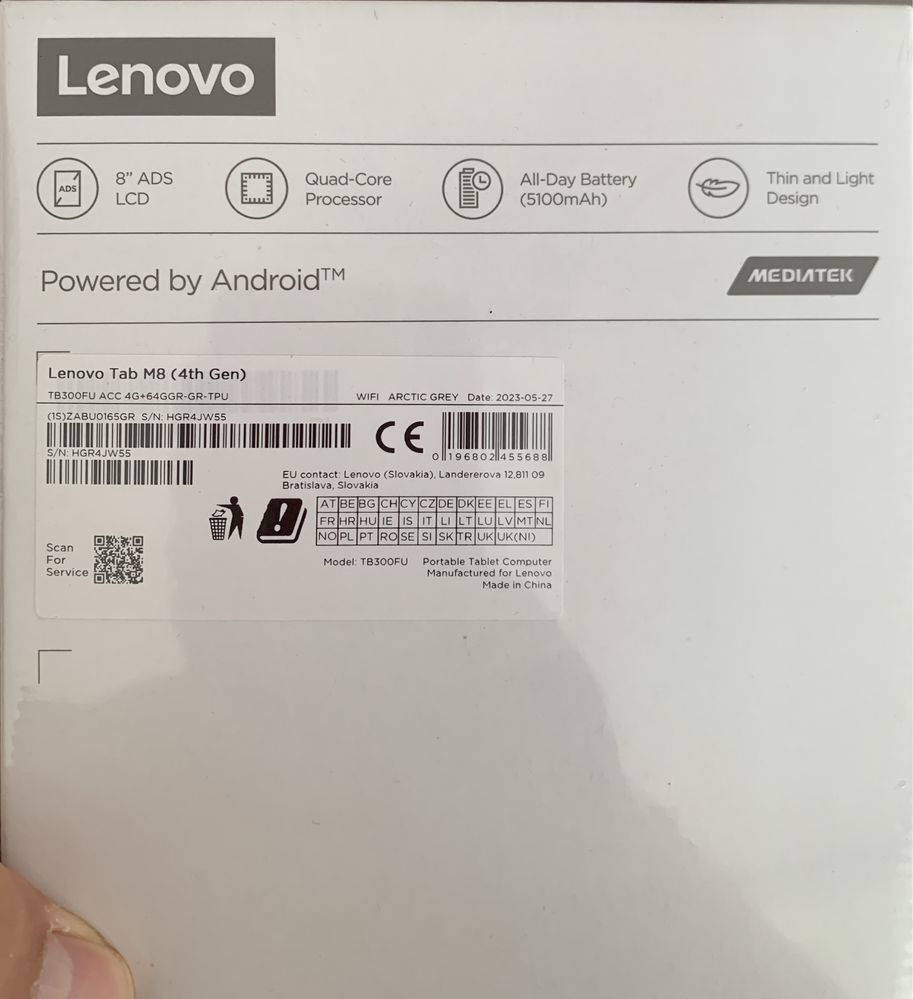 Tester/Diagnoza Launch-Thinkdiag+Tableta Lenovo M8+ Husa+Cablu