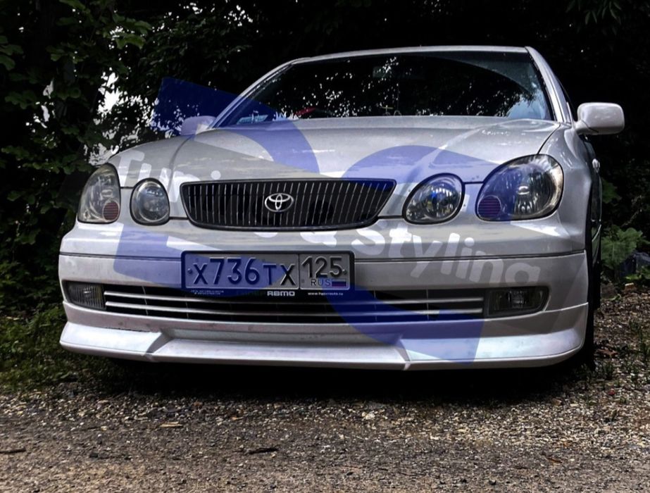 Губа Накладка на бампера TTE / Wald Toyota Arista  / Lexus GS JZS160