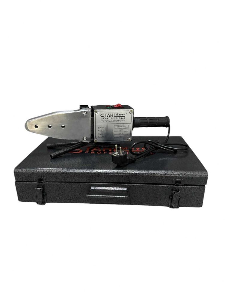 Немска Лепачка 2500W Поялник с ножица за ППР трьби 20 мм 63 мм 2500W