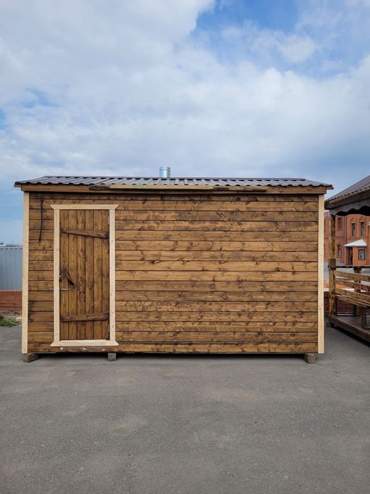 Баня готовая с увеличенной парной, баня под ключ, перевозная баня,