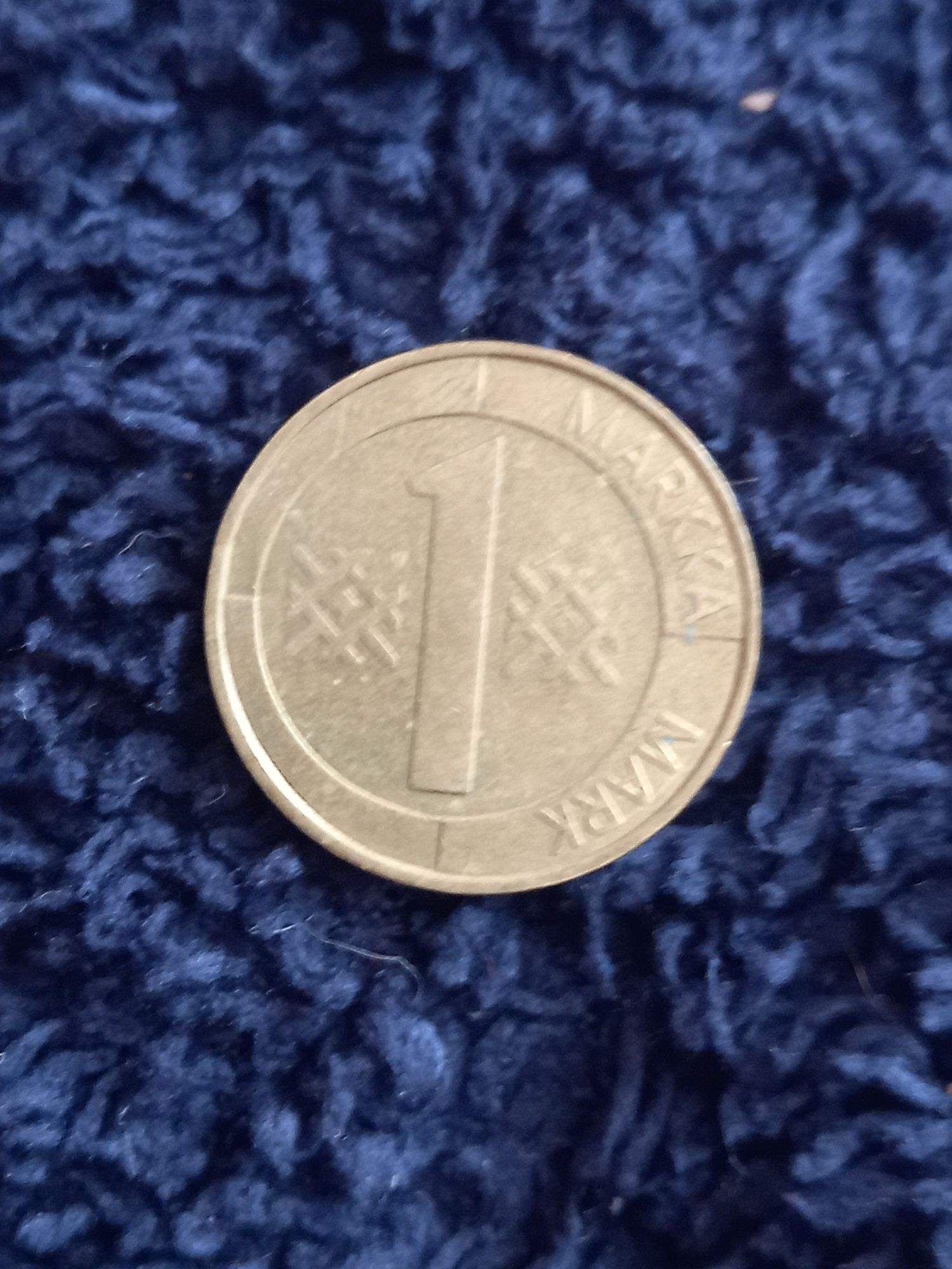 *OCAZIE RARA*! Moneda 1 Mark SUOMI FINLAND! 1993