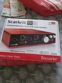 Scarlett-6i6 Аудио интерфейс нов