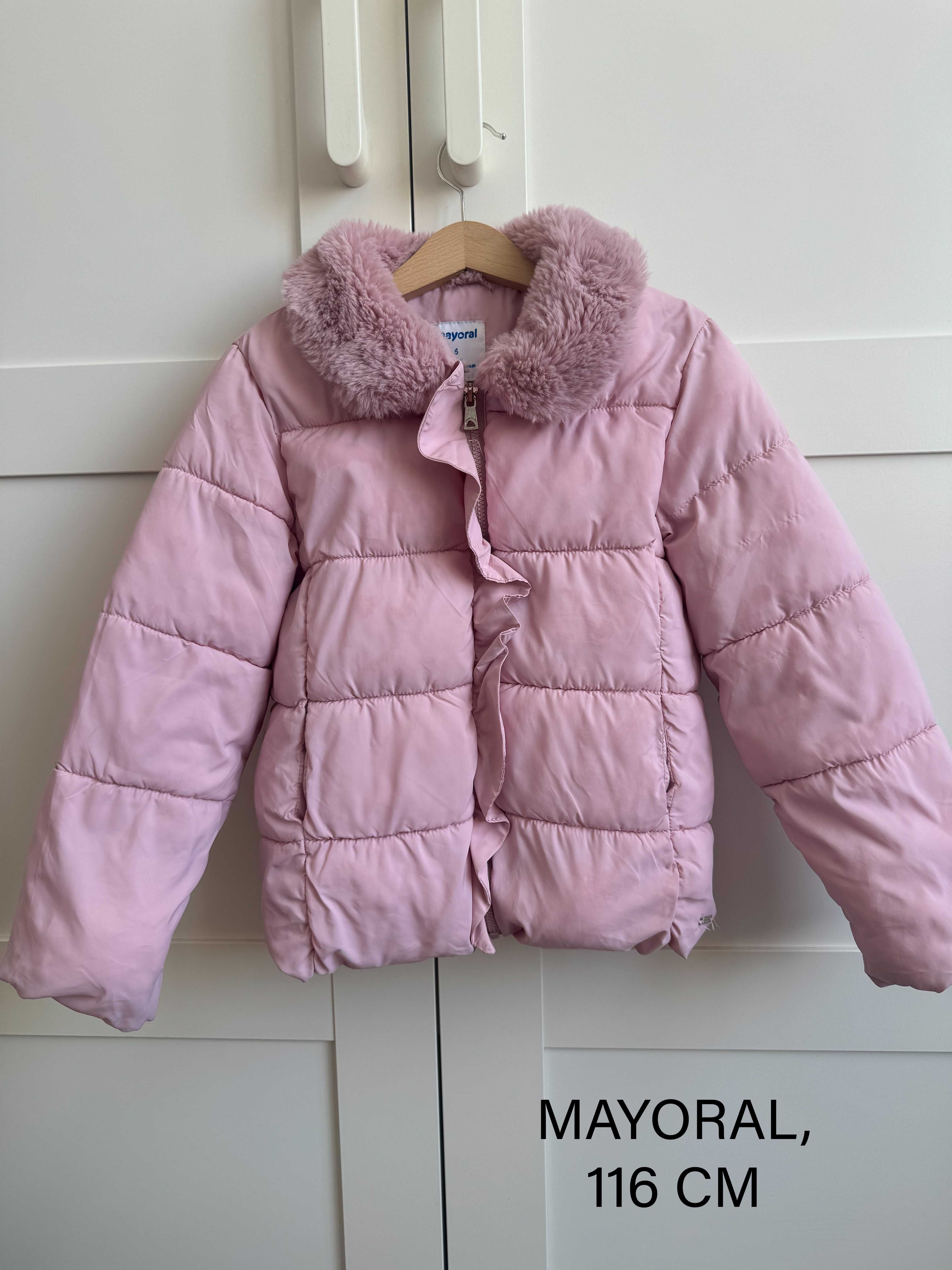 Детски дрешки за момиче - яке, елек, ски екип, Mayoral, Zara, Майорал