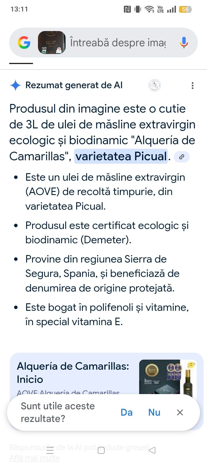 Ulei măsline extra virgin