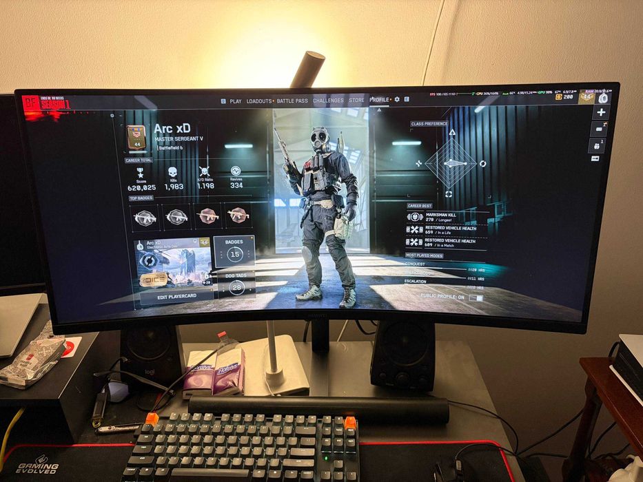 Monitor Huawei MateView GT 34" – UltraWide, 165Hz – Stare excelentă