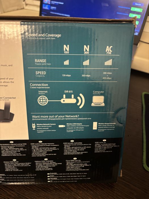Wi-Fi роутер D-link N300