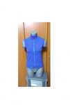 Maleta/ Bluza M&S albastra pe gat fara maneci, M