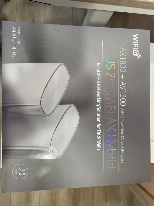 Рутер Asus за дебели стени и голям обхват