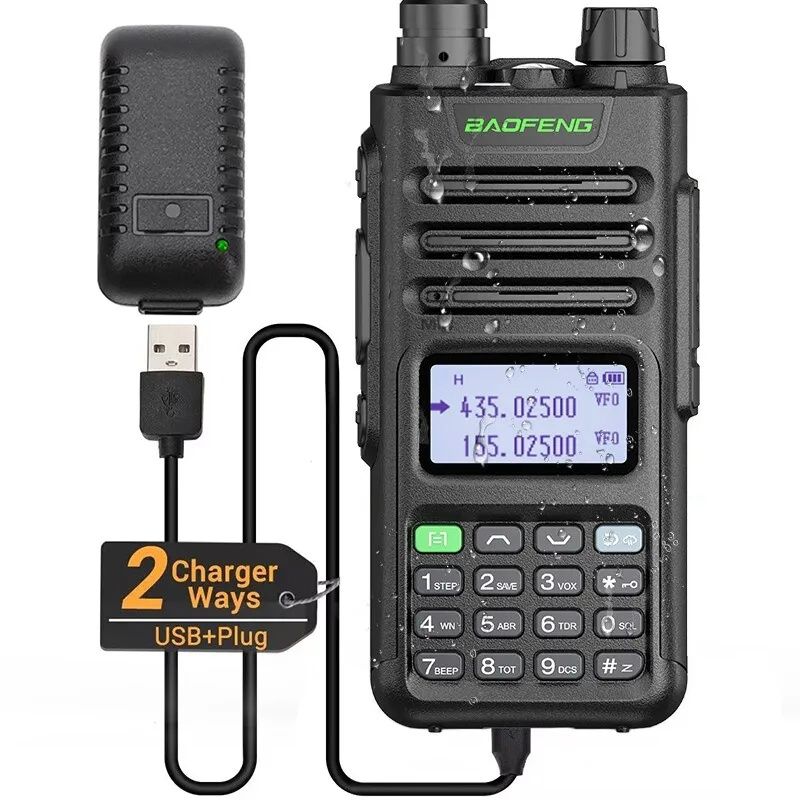 Baofeng walkie-talkie UV13 PRO, Incarcare directa USB, model 2023