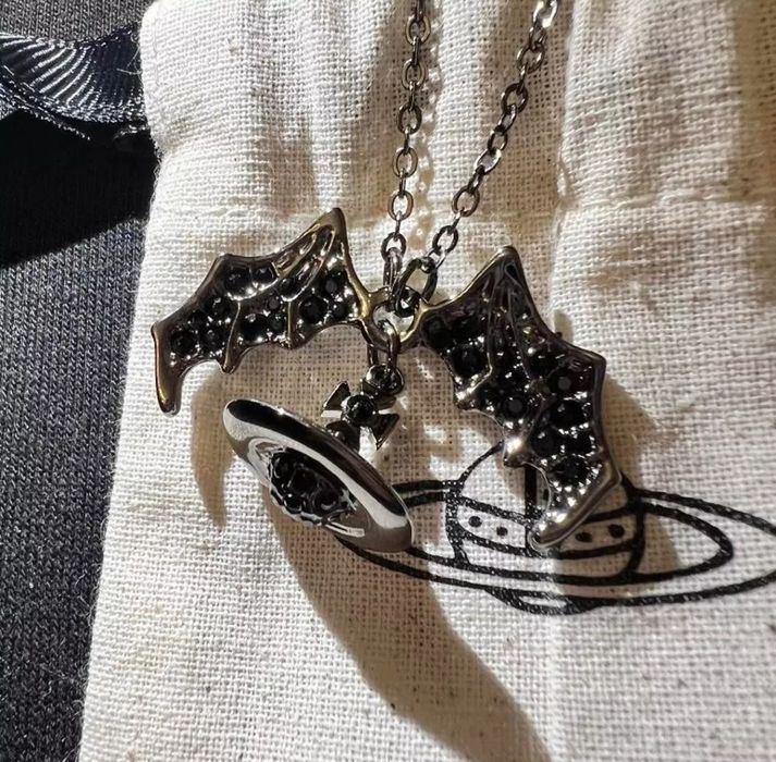 Vivienne Westwood bat necklace