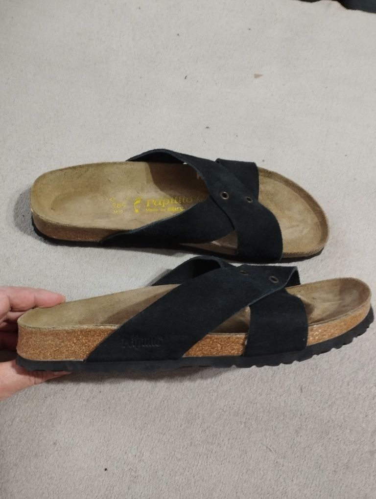 Papuci Birkenstock Papillio piele naturala măr 43