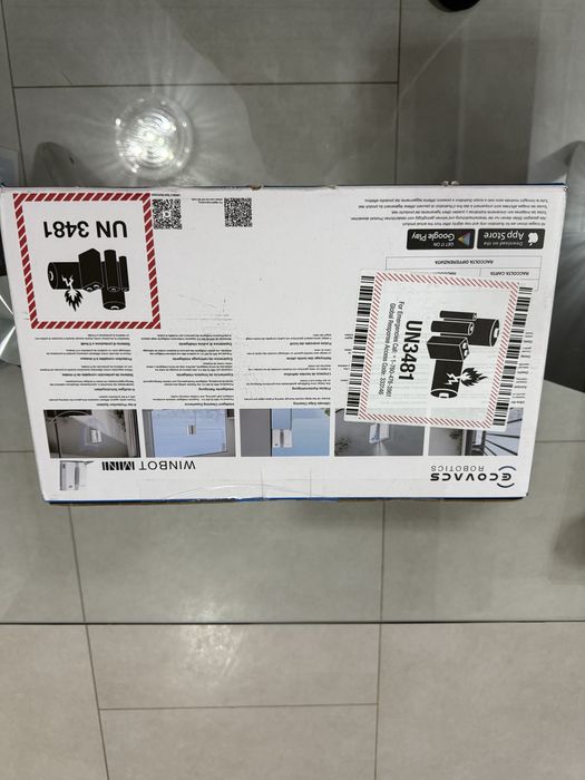 Aspirator de curatat geamuri Ecovacs Winbot Mini 3200Pa • NOU•SIGILAT•