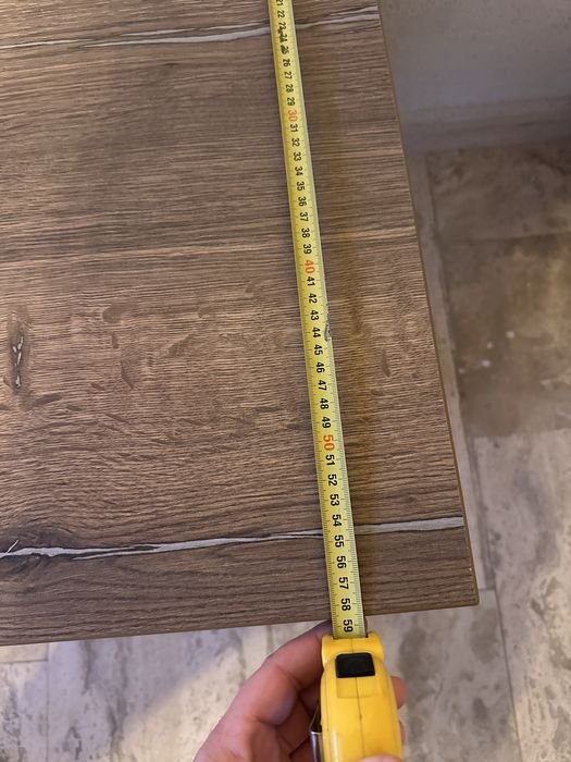 Măsuță de cafea 87/58 cm cu picioare metalice