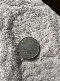 Монета 20 тенге. Юбилейная 50 лет ООН